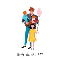 Father’s Day illustration - 426768792