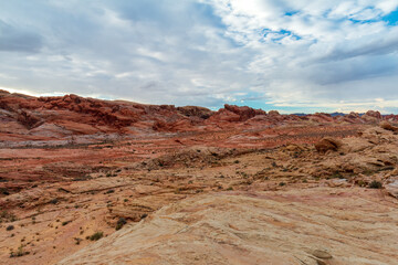 Dramatic Valley of Fire State Park Landscape Views