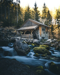 Old mill near Golling an der Salzach, Austria, Europe © Maximilian
