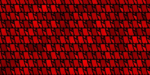 Naklejka premium Light Red vector pattern with polygonal style.