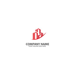 Property and Construction logo free vector icon