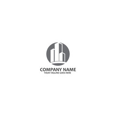 Property and Construction logo free vector icon