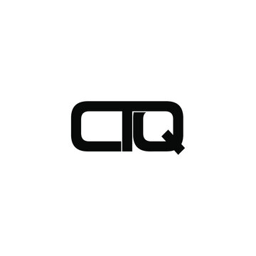 ctq letter original monogram logo design