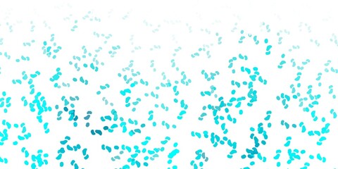 Light green vector backdrop with chaotic shapes.