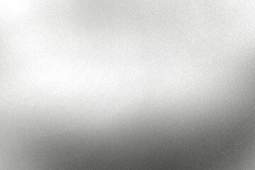 Light shining on white silver foil glitter metal wall with copy space, abstract texture background