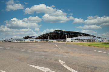 Obraz premium The Central West Livestock Exchange near Forbes in regional Australia