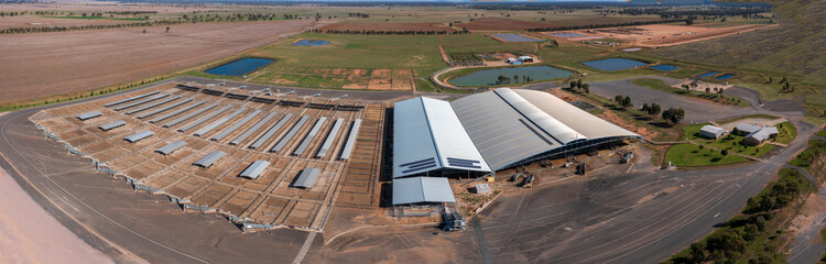 The Central West Livestock Exchange in regional Australia