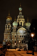 Obraz premium 血の上救世主教会