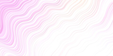 Light Pink, Yellow vector background with wry lines.