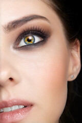 Obraz premium Beauty portrait of young woman.