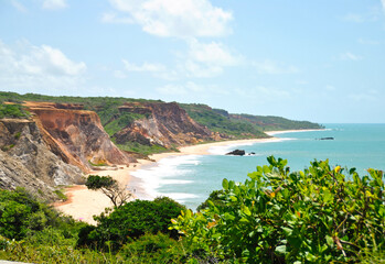 view of the coast of the atlantic ocean