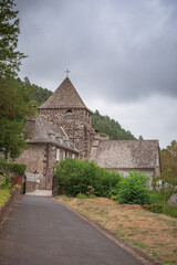 Fototapeta na wymiar Tournemire, le château d'Anjony, Auvergne