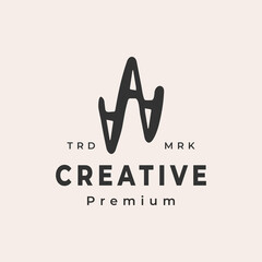 Fototapeta premium hipster vintage logo icon illustration