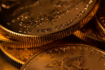 100% Pure Gold Coin Bullion U.S. Eagle Mint