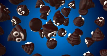 pile of poo emoji symbol poop messaging mood - Powered by Adobe