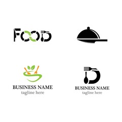 Food logo template