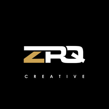 ZRQ Letter Initial Logo Design Template Vector Illustration
