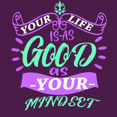 Typography of motivation quotes design. quotes design 