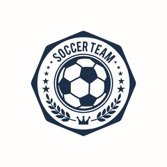Obraz premium emblem badge soccer,football logo template