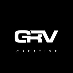 GRV Letter Initial Logo Design Template Vector Illustration