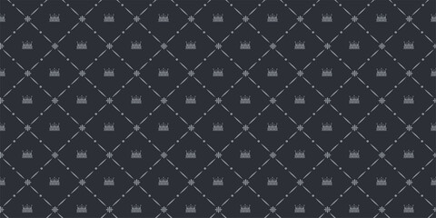 black and white seamless pattern