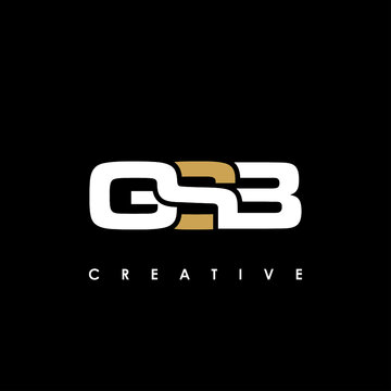 GSB Letter Initial Logo Design Template Vector Illustration