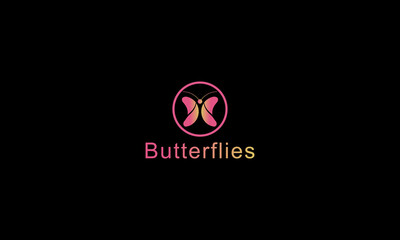 Butterflies logo design