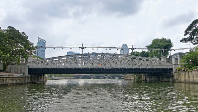  View Of Anderson Bridge.1910