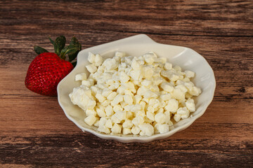 Dietary food - grain cottage cheese
