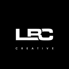 LBC Letter Initial Logo Design Template Vector Illustration