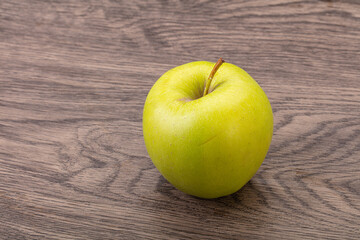 Ripe and sweet green apple