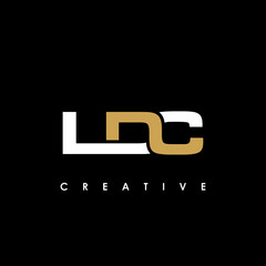 LDC Letter Initial Logo Design Template Vector Illustration