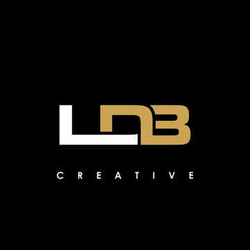 LDB Letter Initial Logo Design Template Vector Illustration
