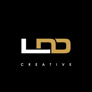 LDD Letter Initial Logo Design Template Vector Illustration