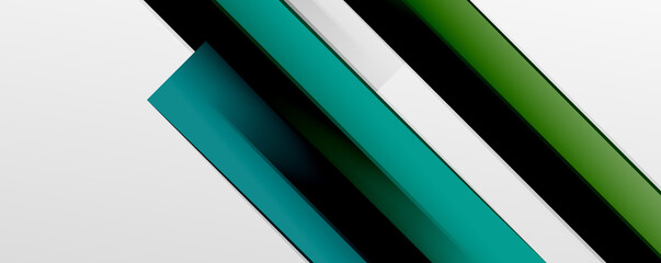 Multicolored lines background. Design template for business or technology presentations, internet posters or web brochure covers