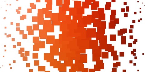 Light Orange vector background with rectangles.