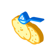 starch food additives isometric icon vector. starch food additives sign. isolated symbol illustration