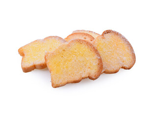 Crunchy Rusk or Toast for healthy life.