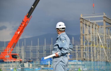 ビル・マンション工事の現場監督
