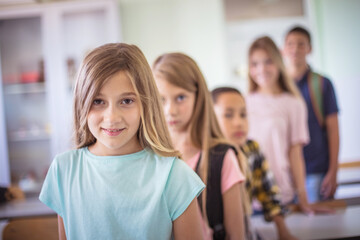 We are ready for school.