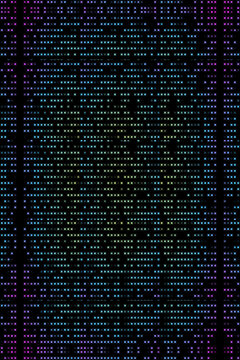 technology digital data code . codes stream. bit instructions