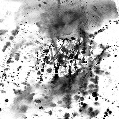 Watercolor background for textures. Abstract watercolor background. Spray paint, ink stains on the...