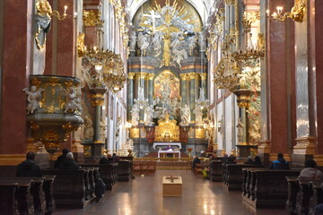 Fototapeta na wymiar Klasztor na Jasnej Górze, Częstochowa, Sanktuarium Matki Bożej, Bazylika Katedralna,