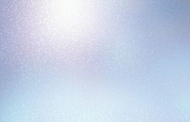 Glowing blue delicate frosted glass abstract texture. Light clear background for winter mood decor.