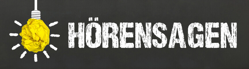 Hörensagen