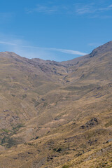 mountainous landscape of Sierra Nevada