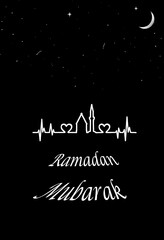 islamic postcard for ramadan