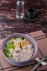 Minced Pork Porridge