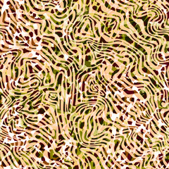 Abstract pattern. Seamless design. Wavy curved elements forming abstract shapes and maze. Lace background.