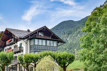 house in the mountains